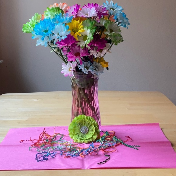 💚 TIEKS GREEN FLOWER 💚 NWOT 💚 - Picture 5 of 16